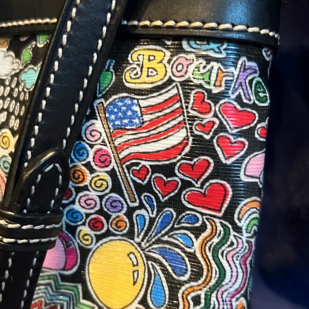 Vintage Dooney & Bourke Whimsy Satchel Tote Rare EUC - Picture 16 of 16